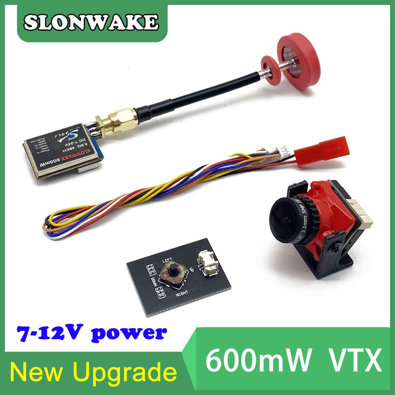 Fpv Drone Receiver - 5.8G 48CH 600mW 조정 가능한 VTX-CAM