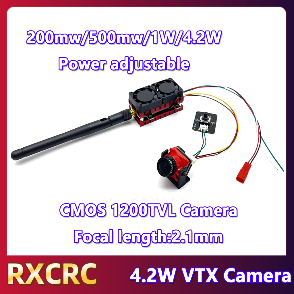 RXCRC 5.8G 48CH 4.2W 고출력 VTX 송 - Fpv Drone Receiver 리뷰 및 가격