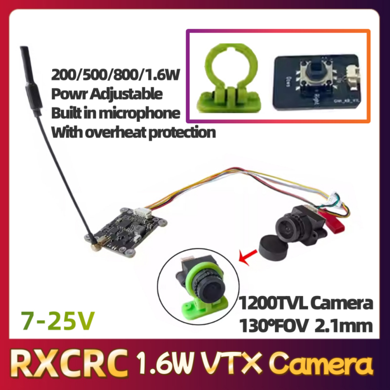 RXCRC 5.8G 모듈 48채널 1.6W VTX 더블 - Fpv Drone Receiver 리뷰 및 가격