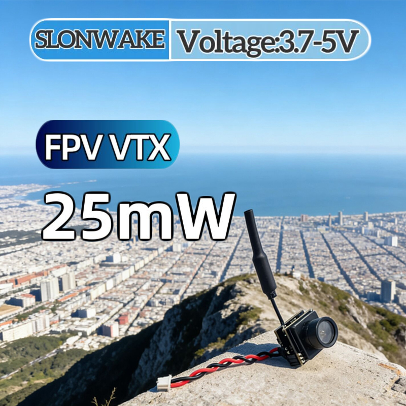 SLONWAKE FPV 25mW 전력 시뮬레이션 VTX - Fpv Drone Receiver 리뷰 및 가격