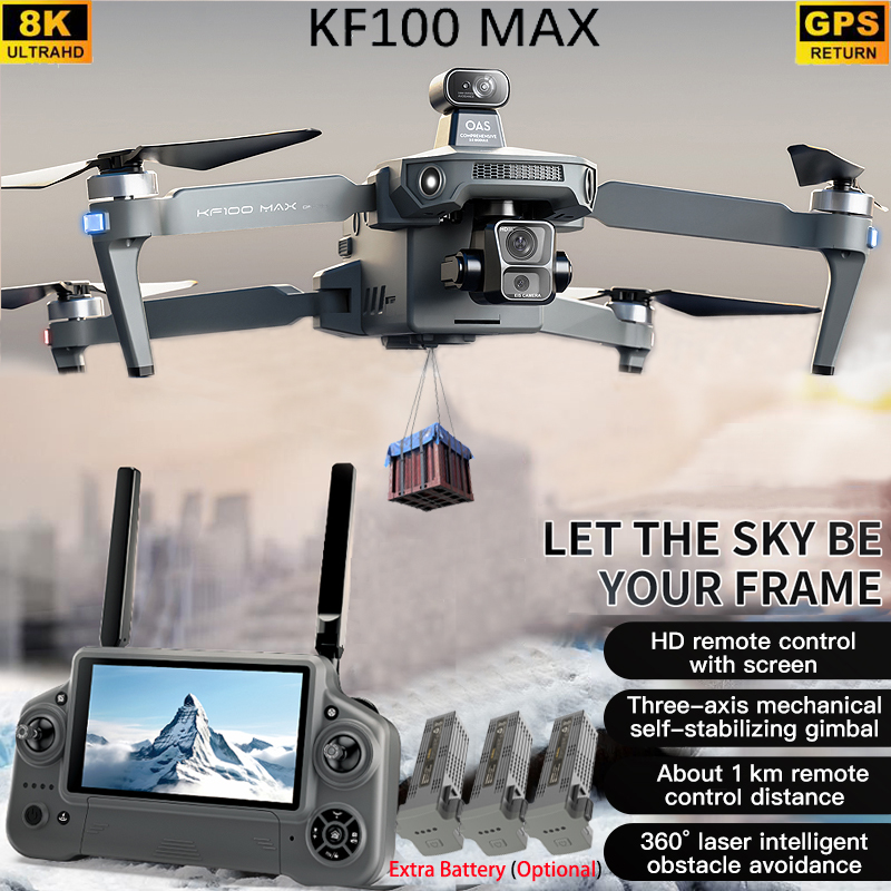 KF100 MAX GPS 드론 4K 카메라 3축 짐벌  - Fpv Drone Charger 리뷰 및 가격