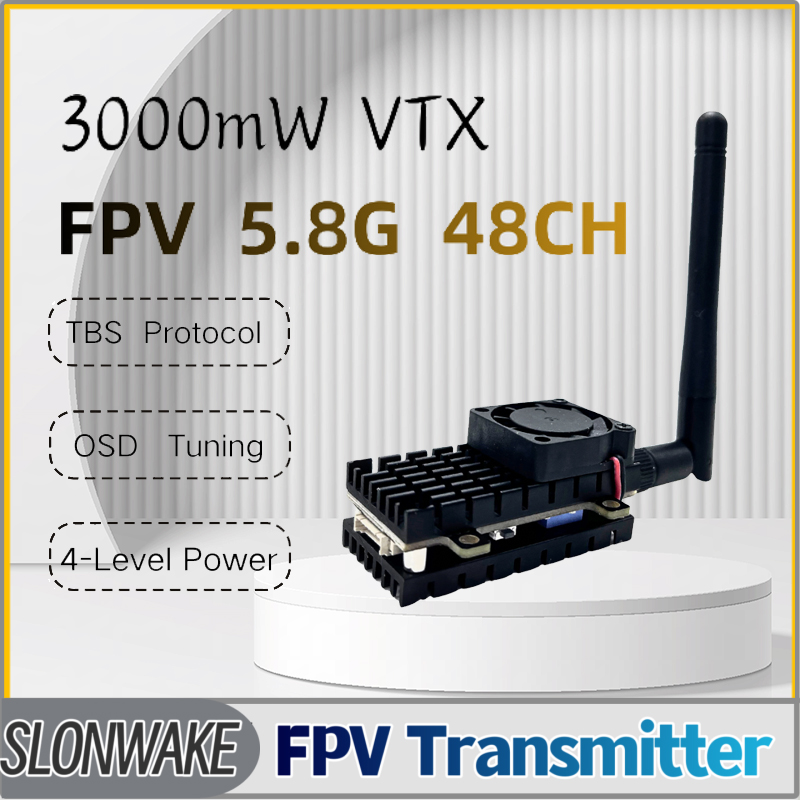 SLONWAKE 5.8G 3000mW 시뮬레이션 VTX - Fpv Drone Receiver 리뷰 및 가격
